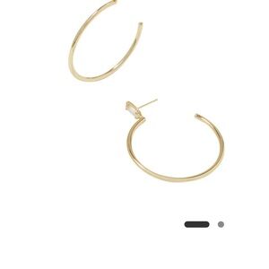 Kendra Scott Gold Hoop Earrings